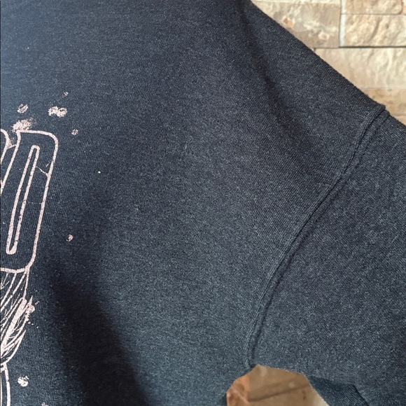 Freebird black and pink long sleeve crew neck graphic sweatshirt - Picture 7 of 16